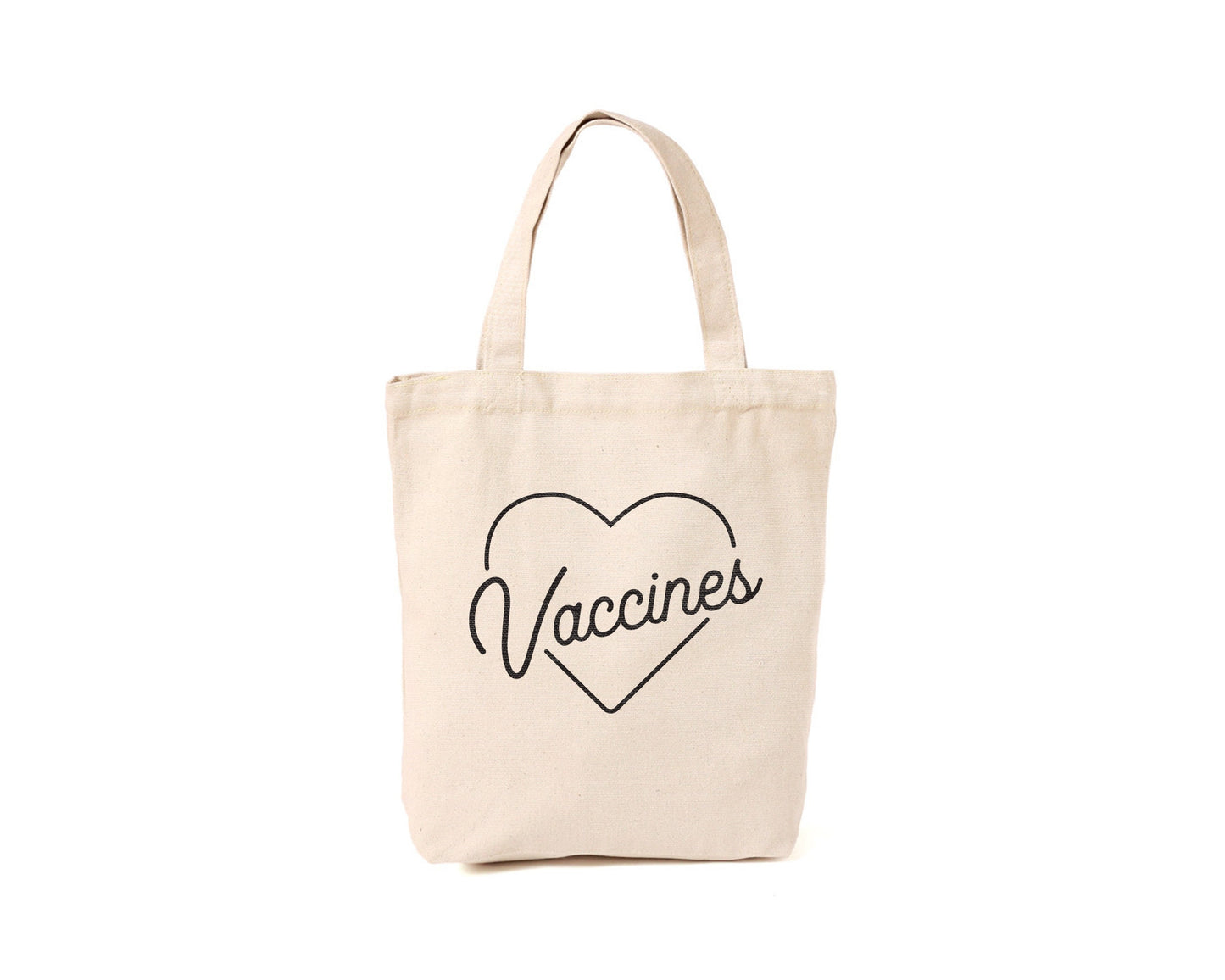 Vaccines Love Tote Bag