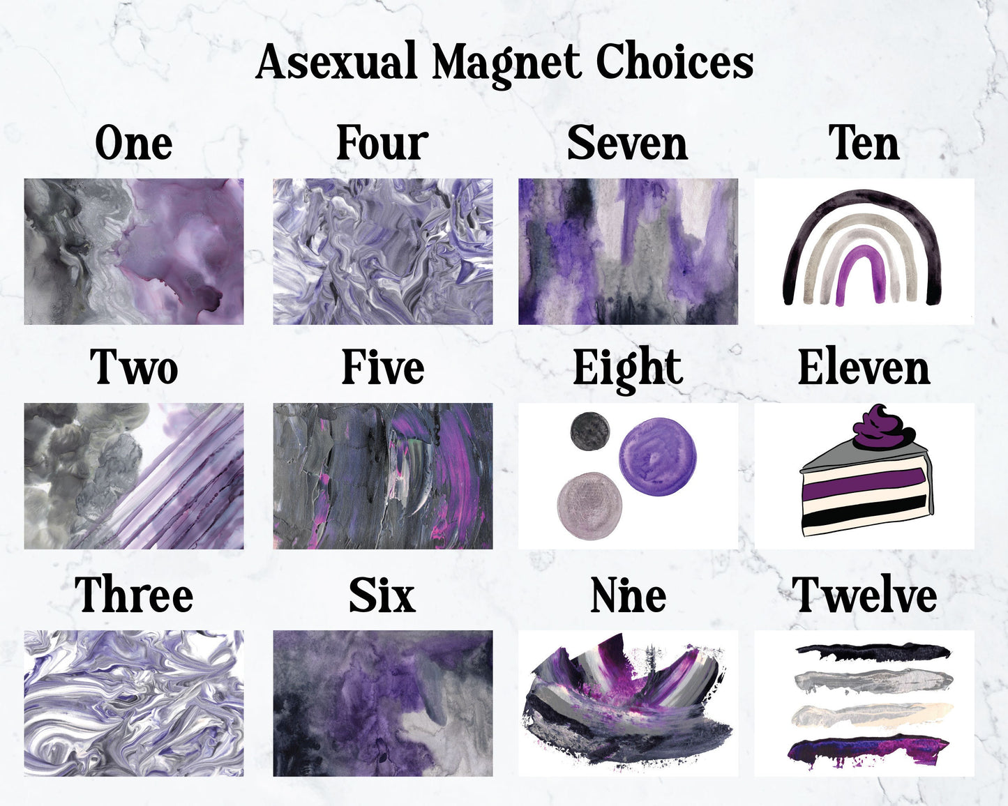Asexual 2x3" Magnet