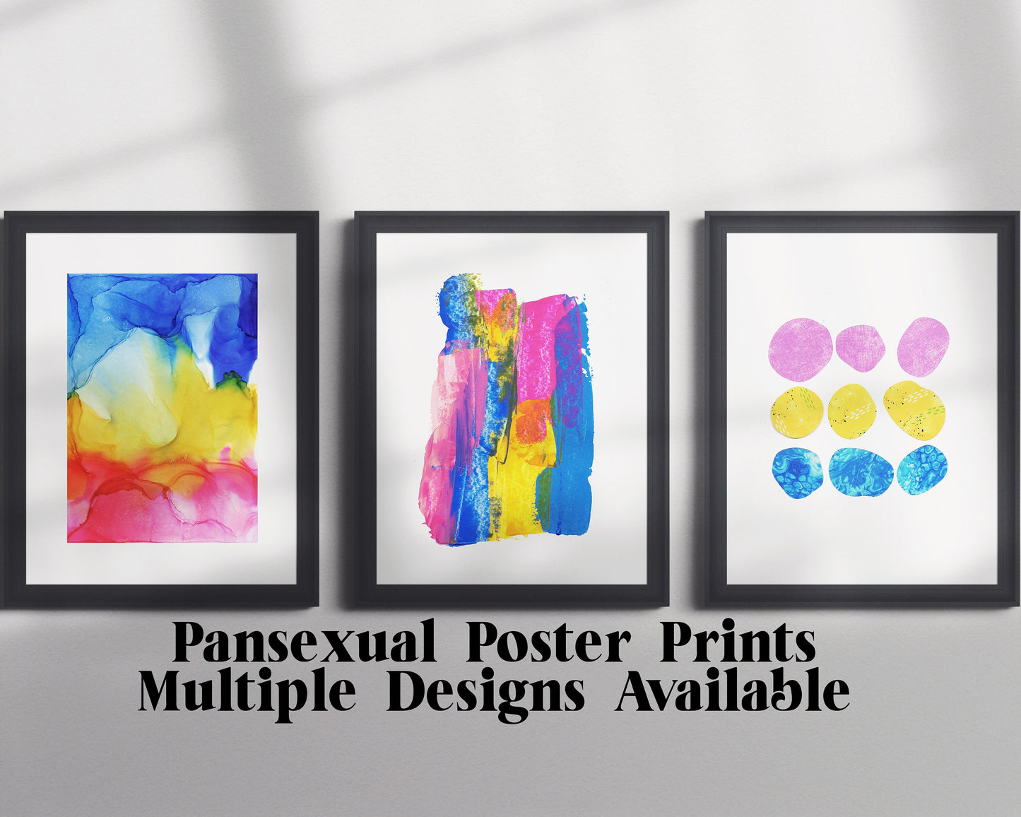 Pansexual Abstract Poster Print
