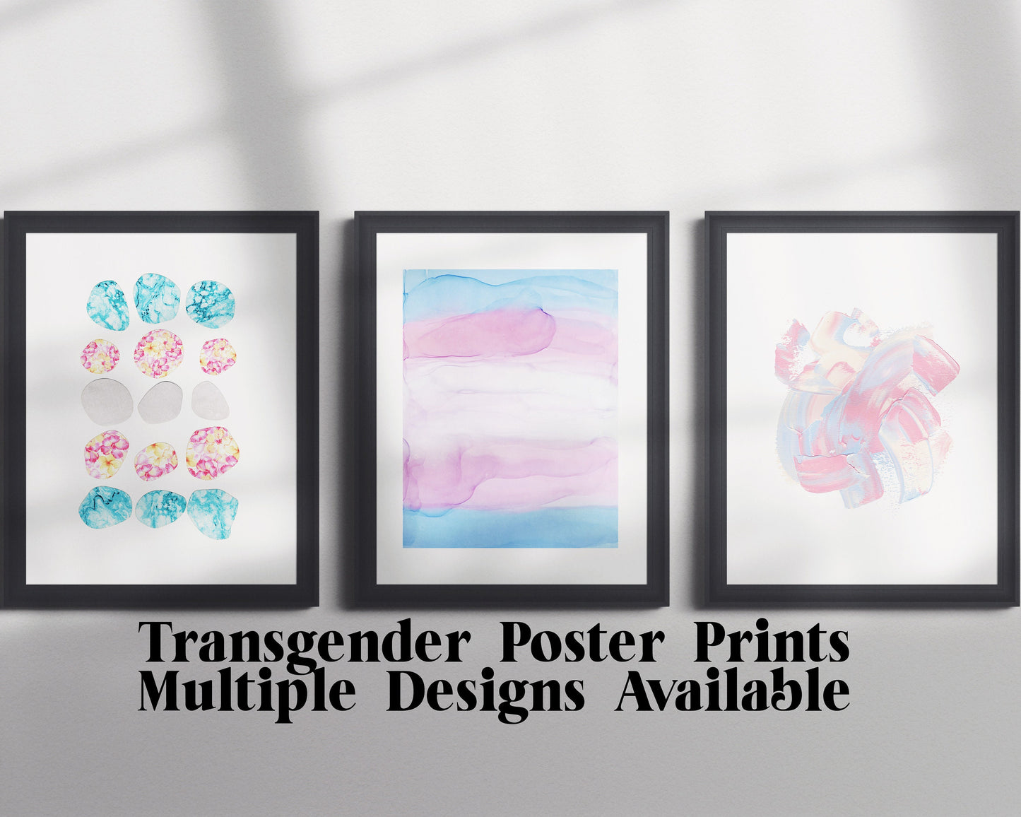 Transgender Abstract Poster Print