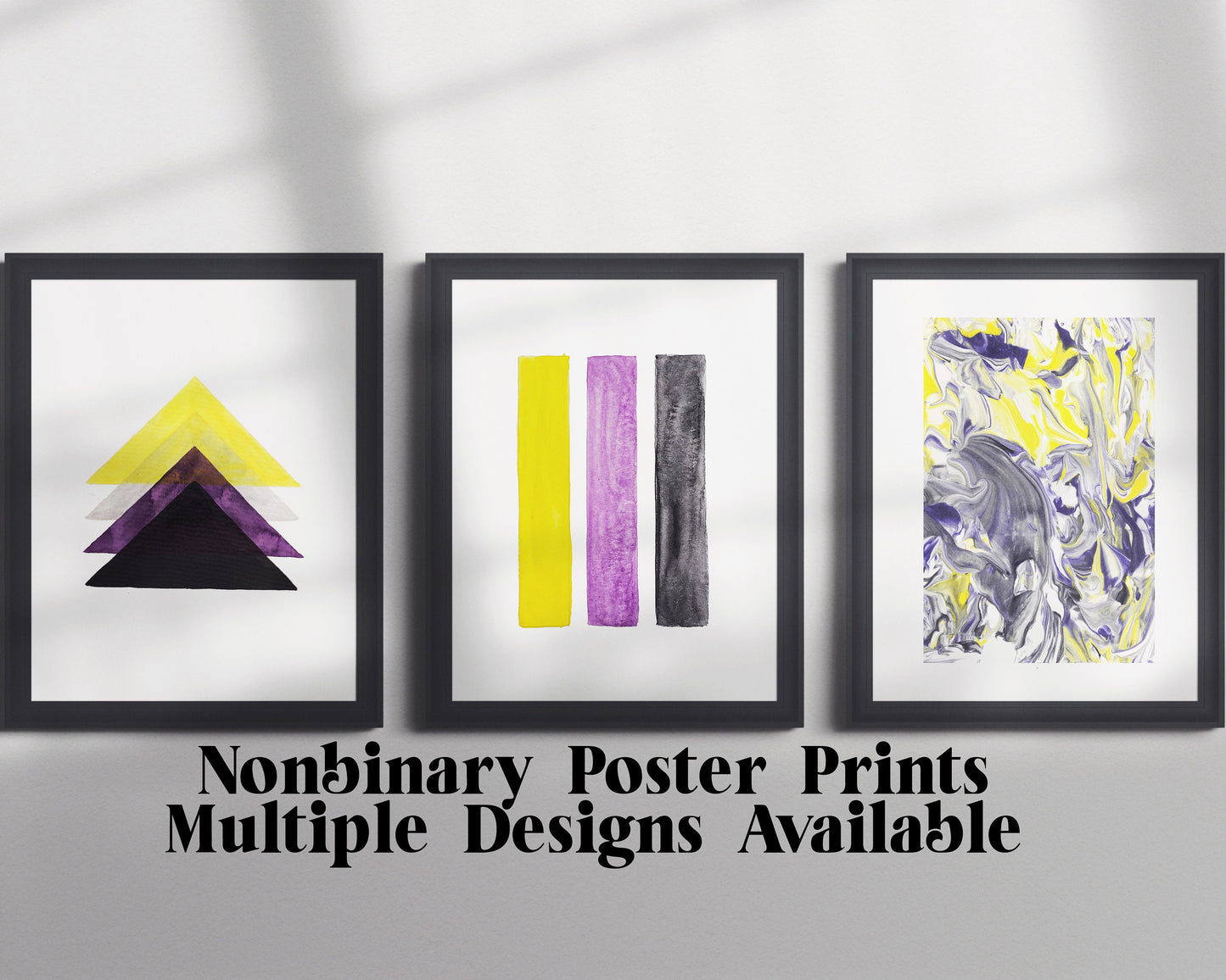 Nonbinary Abstract Poster Print