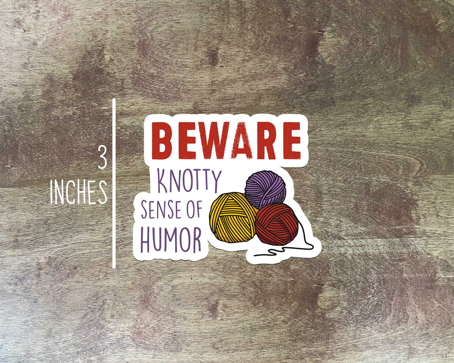 Kitty Sense of Humor Sticker