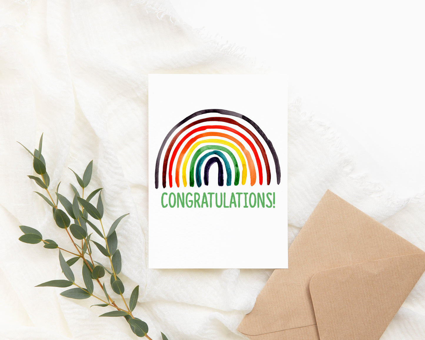 LGBTQ+ Support Card - Congratulations