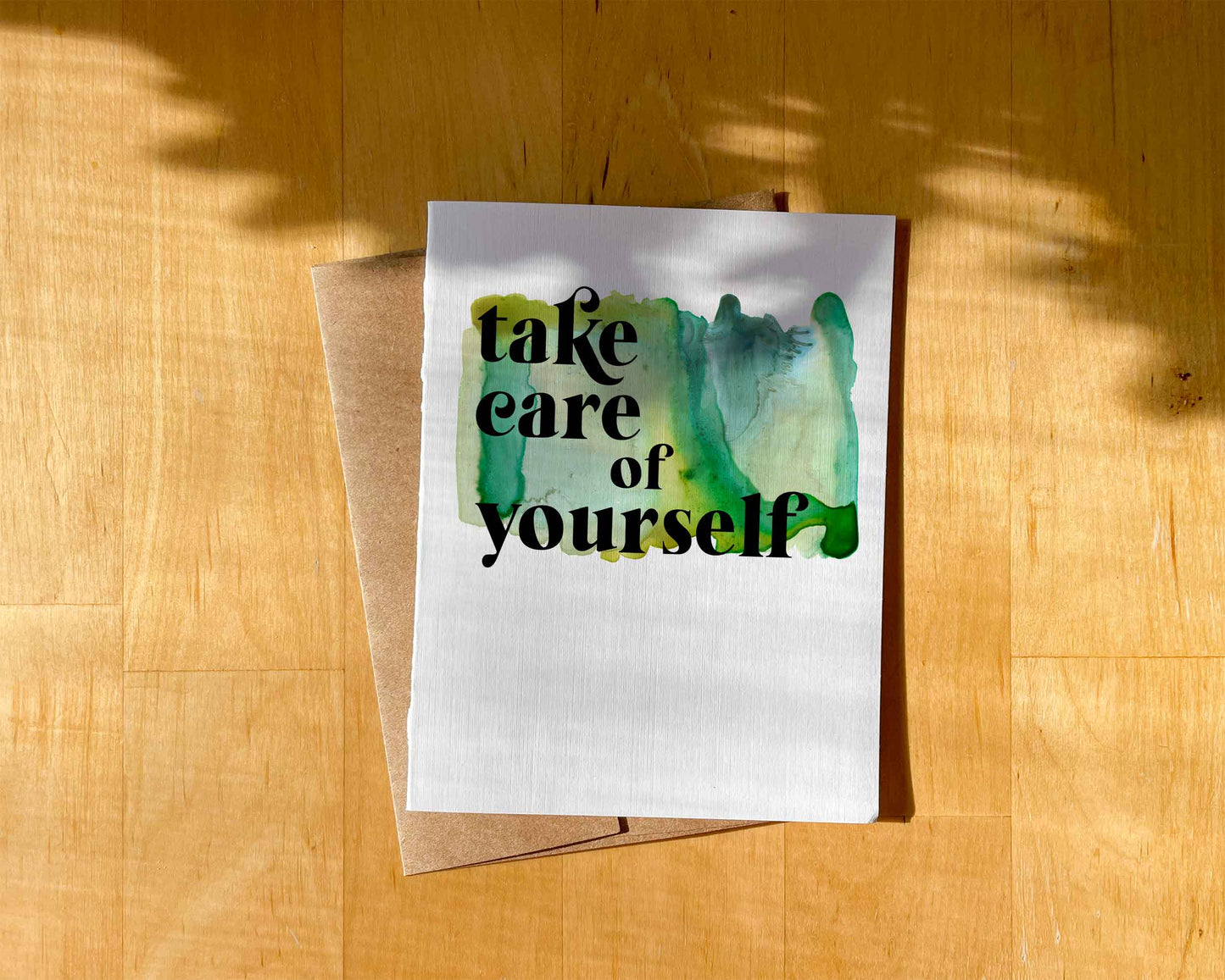 Take Care of Yourself Card